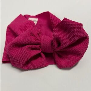 Pink Bow Headband for Kids